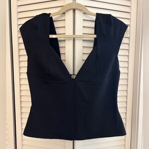 Free People Duo Corset Cami / Size XL / Black